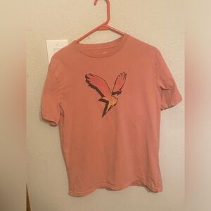 Salmon Pink American Eagle T-Shirt